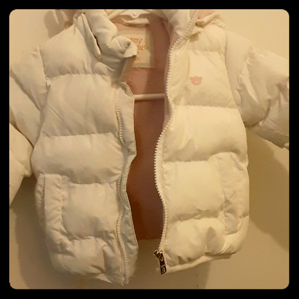 Puffer baby girl jacket